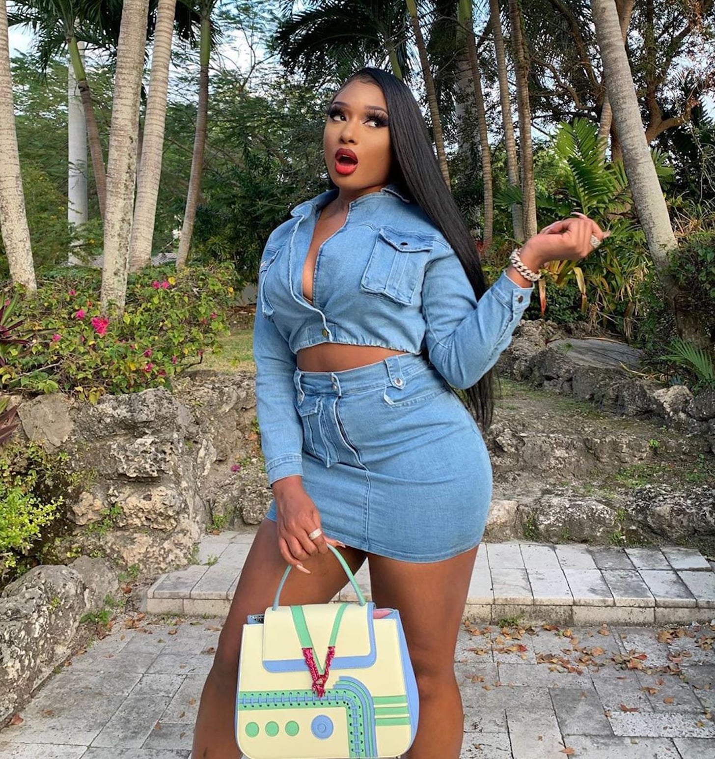Megan Thee Stallion heats up Tik Tok and Instagram in lingerie sets by  Rihanna's Savage X Fenty line