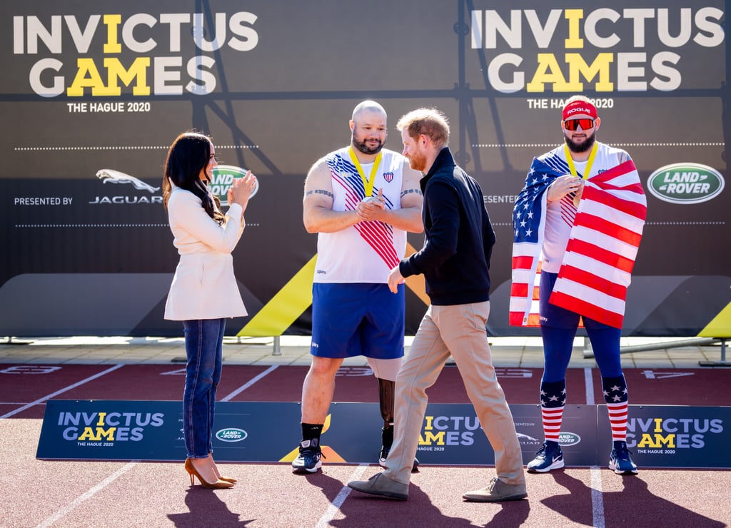 Meghan Markle and Prince Harry at the 2022 Invictus Games
