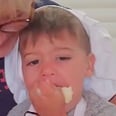 This 2-Year-Old Is Willing to Risk It All For Raw Cookie Ingredients, and I Can't Stop Laughing