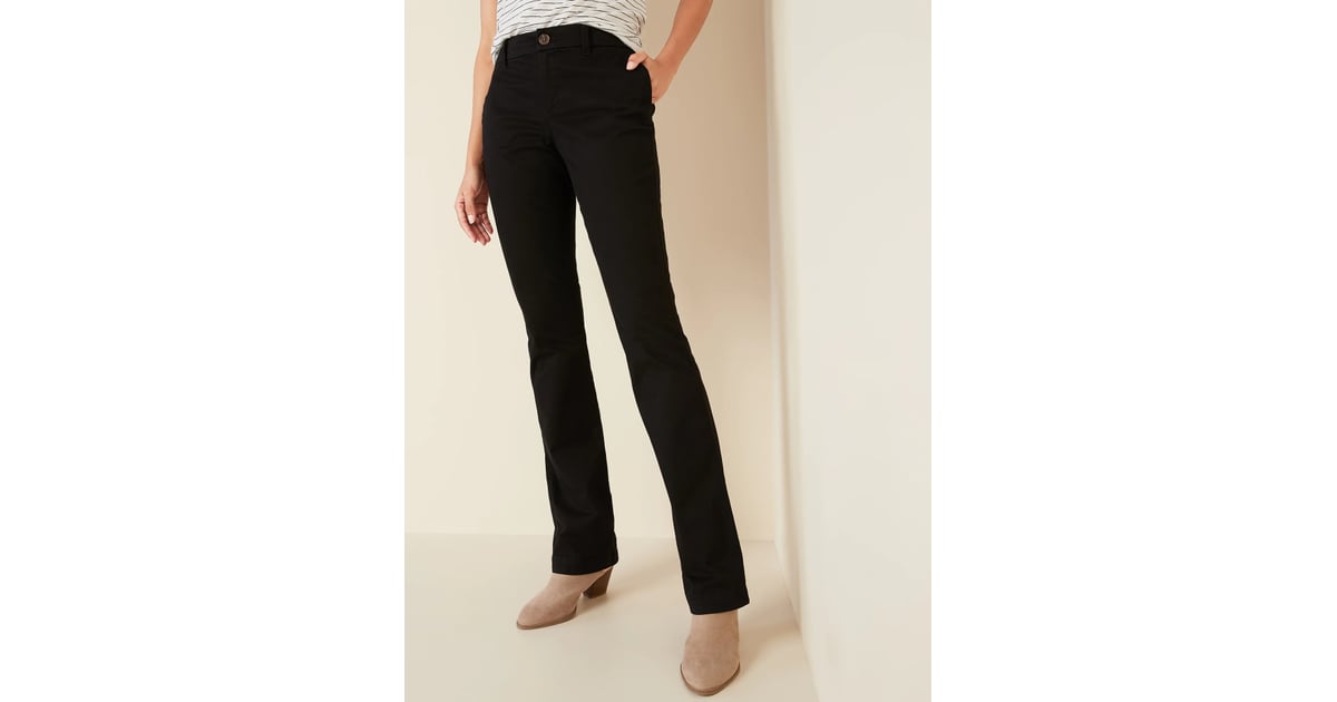 MidRise BootCut Khakis The Most Comfortable Pants For Women From