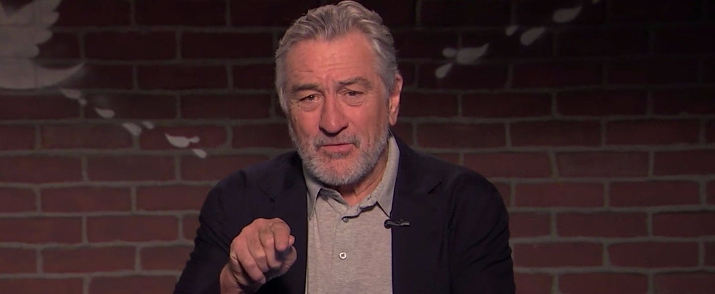 Robert De Niro Mean Tweets Video Ps Celebrity
