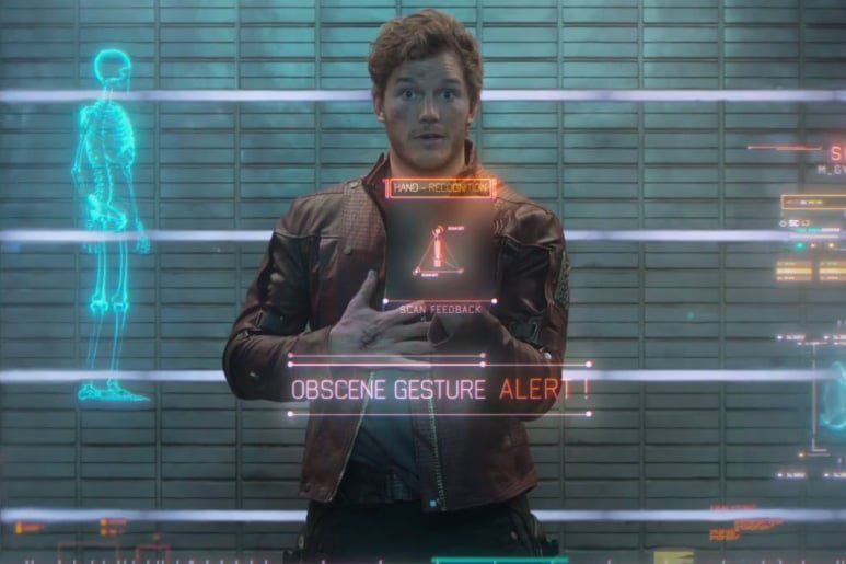 Guardians of the Galaxy Set Visit