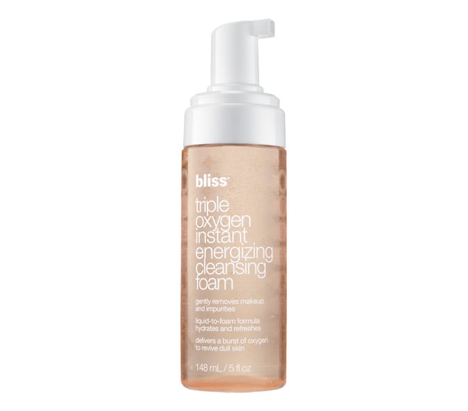Bliss Triple Oxygen Instant Energizer Cleanser Foam, 50 percent off ($14, originally $28)