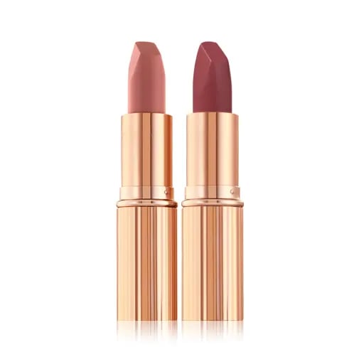 A Lip Duo, Perfect For On-the Go: Pillow Talk Lipstick Duo