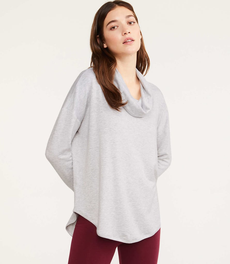 Lou & Grey Signature Softblend Lite Cowl Top | Best Loungewear From ...