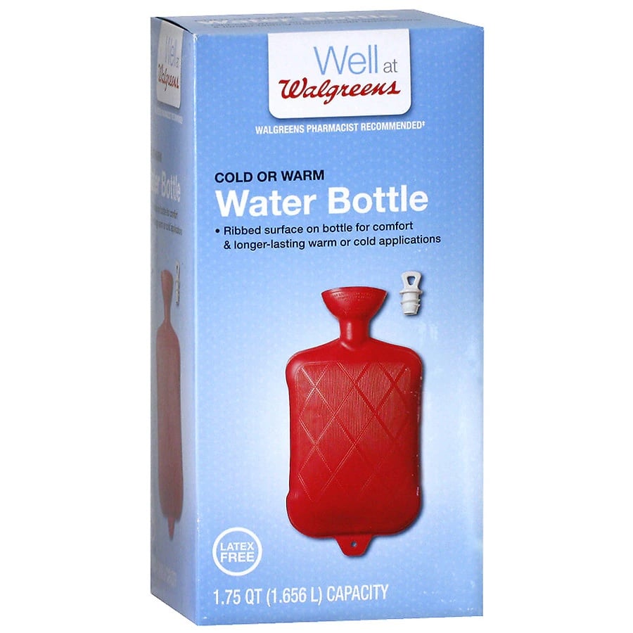 2 Liter Hot Water Bottle, Ease Aches and Pains Aid Comfort Sleep