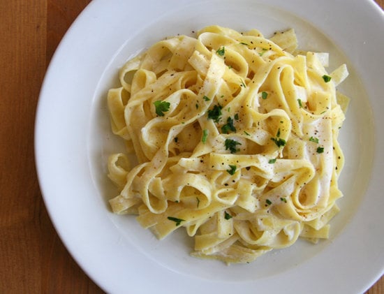 Low-Cal Fettuccine Alfredo