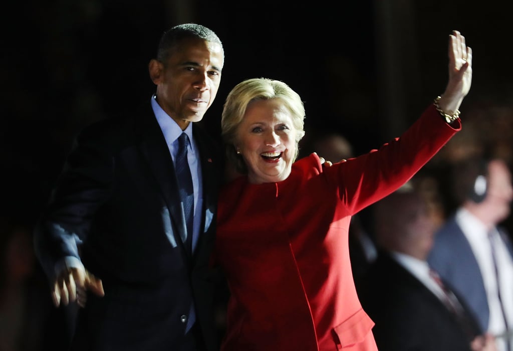 Obamas Campaign For Hillary Clinton in Philadelphia | Photos