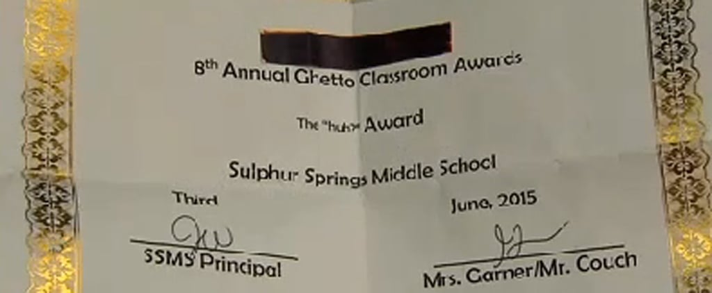 Special-Needs Students Receive Offensive Awards
