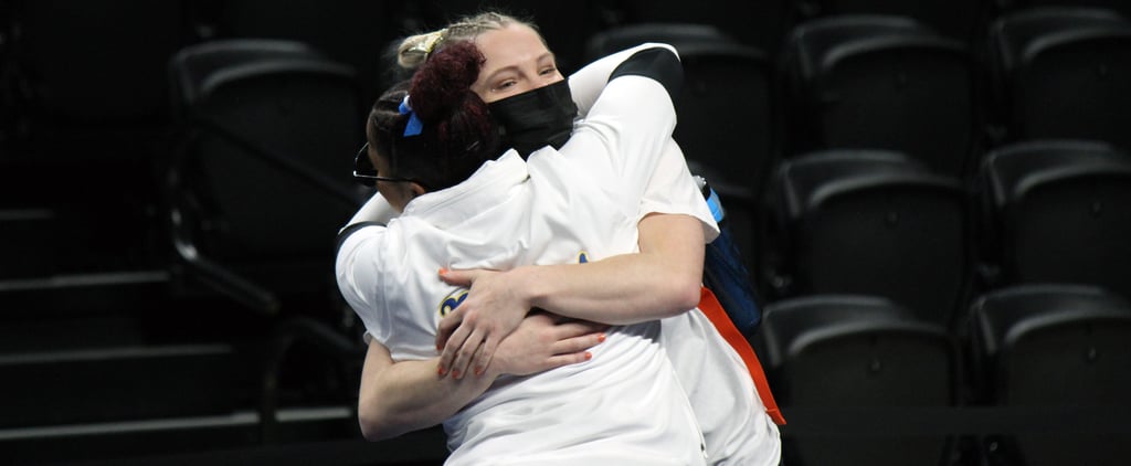 Jade Carey, Jordan Chiles Reunite at College Gymnastics Meet