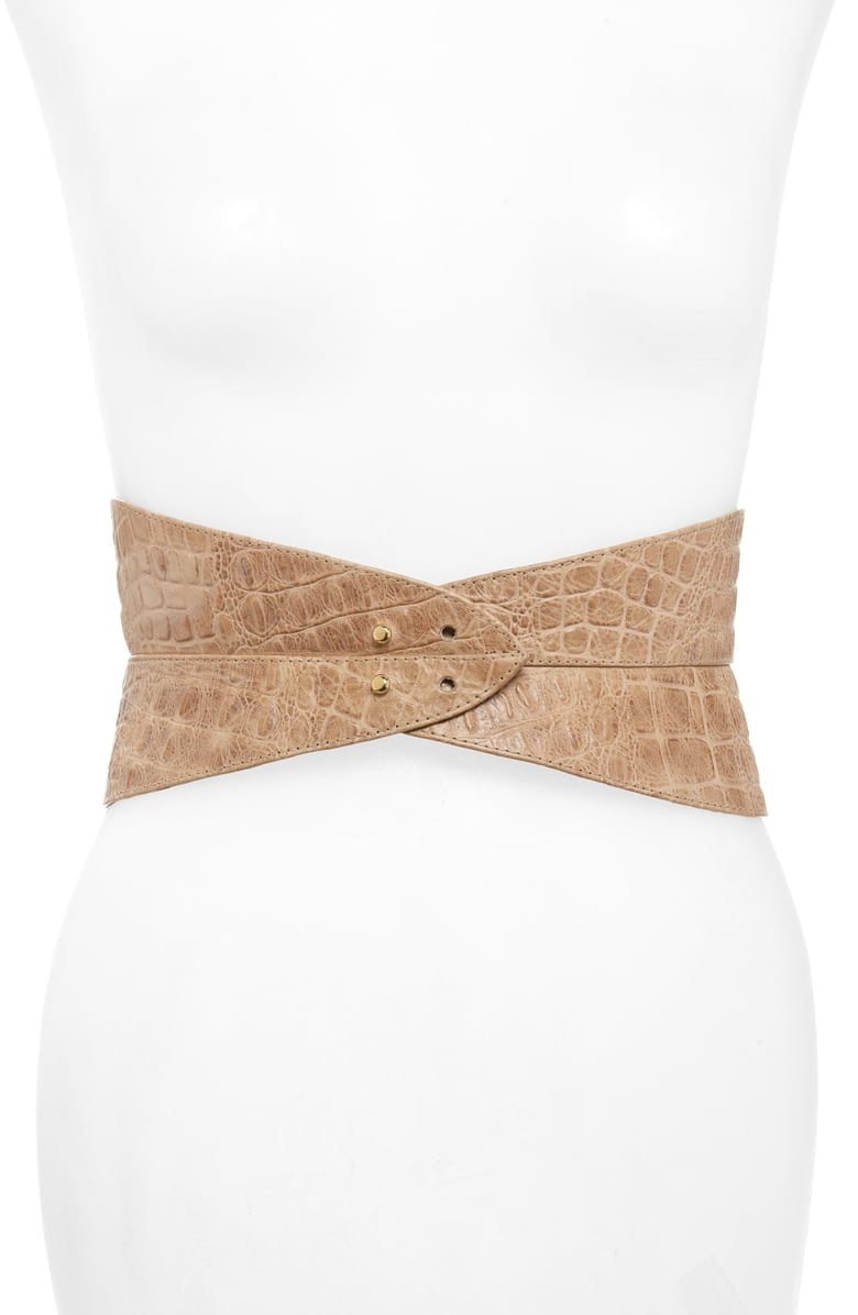 Raina Leather Corset Belt