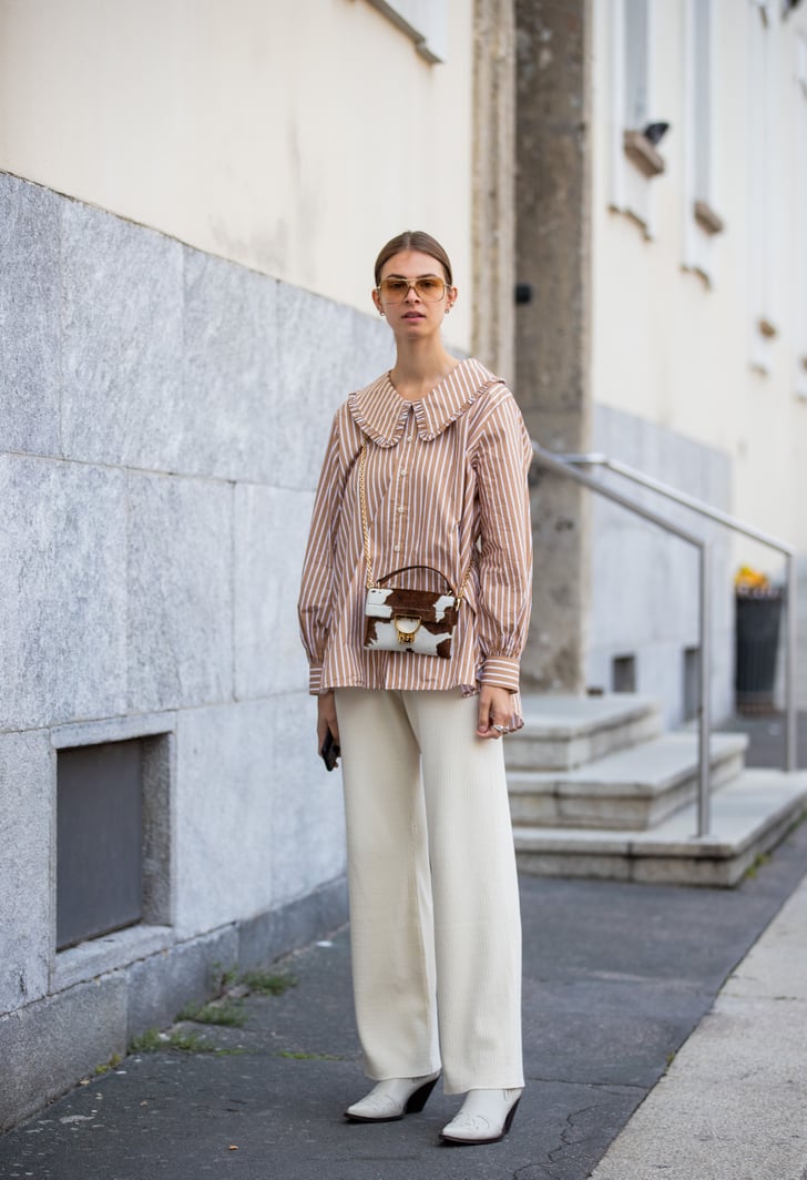 Statement Collar Out of Outfit Ideas Fashion Month Street Style s