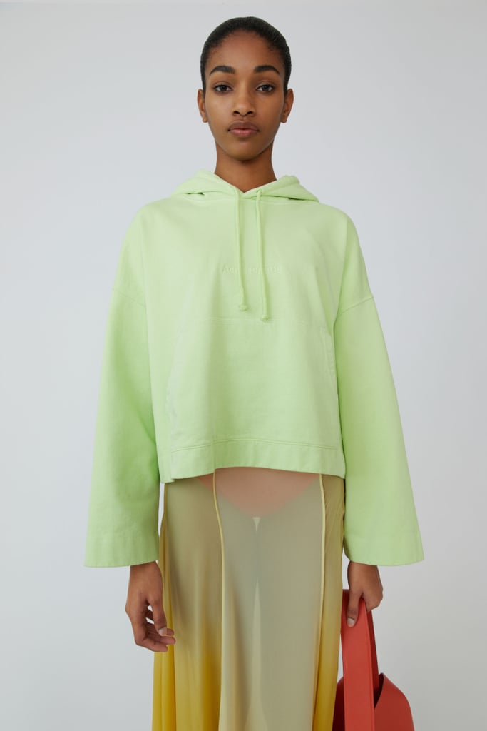 Acne Studios Joghy Lime Green Oversize Hoodie