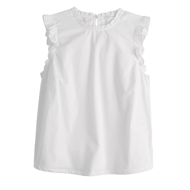 POPSUGAR Ruffle Top