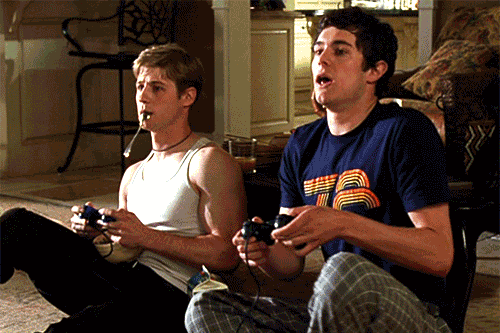 Then: Playing games after school could only happen so far from the console.