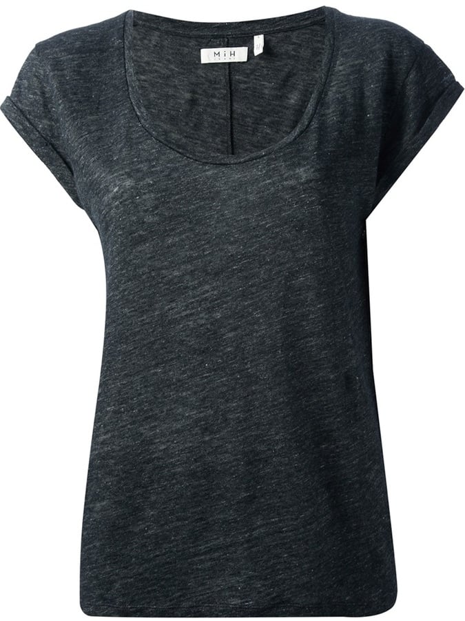MIH Jeans Scoop Neck T-Shirt ($119)
