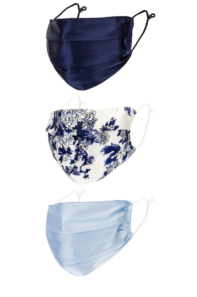 8 Other Reasons Silky Mask Set in Blue Multi
