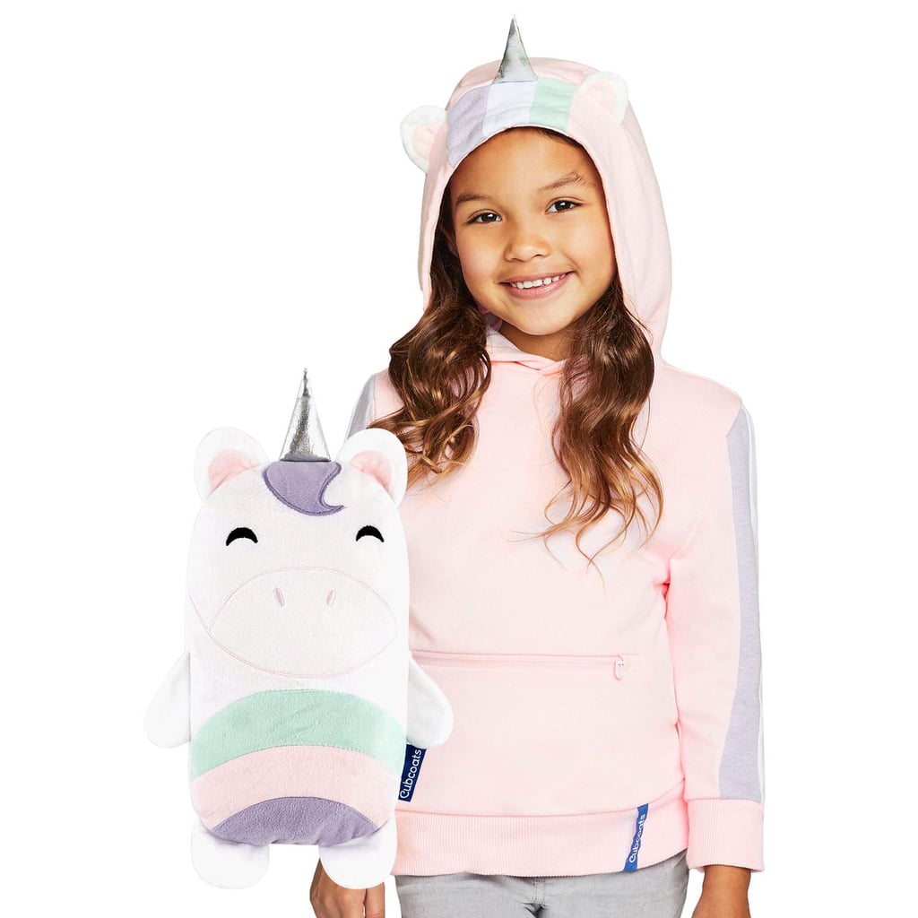 CubCoats Uki The Unicorn 2-in-1 Transforming Hoodie & Soft Plushie