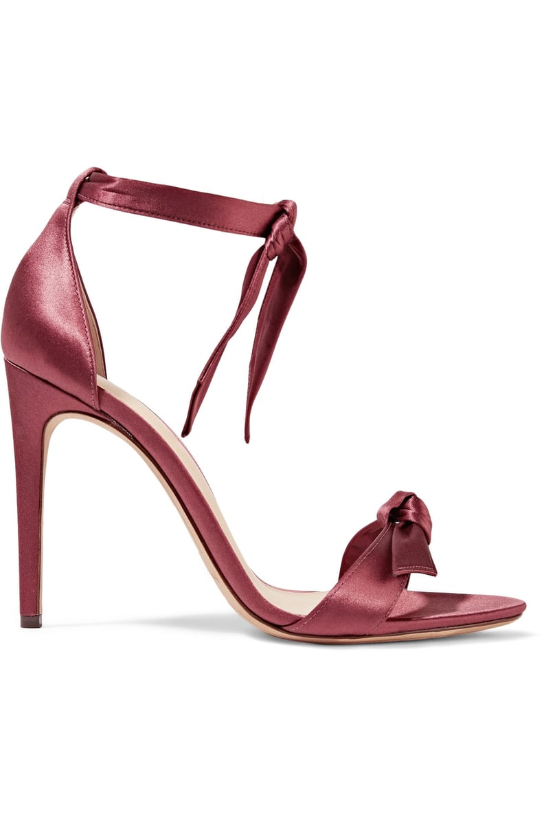 Alexandre Birman Satin Sandals