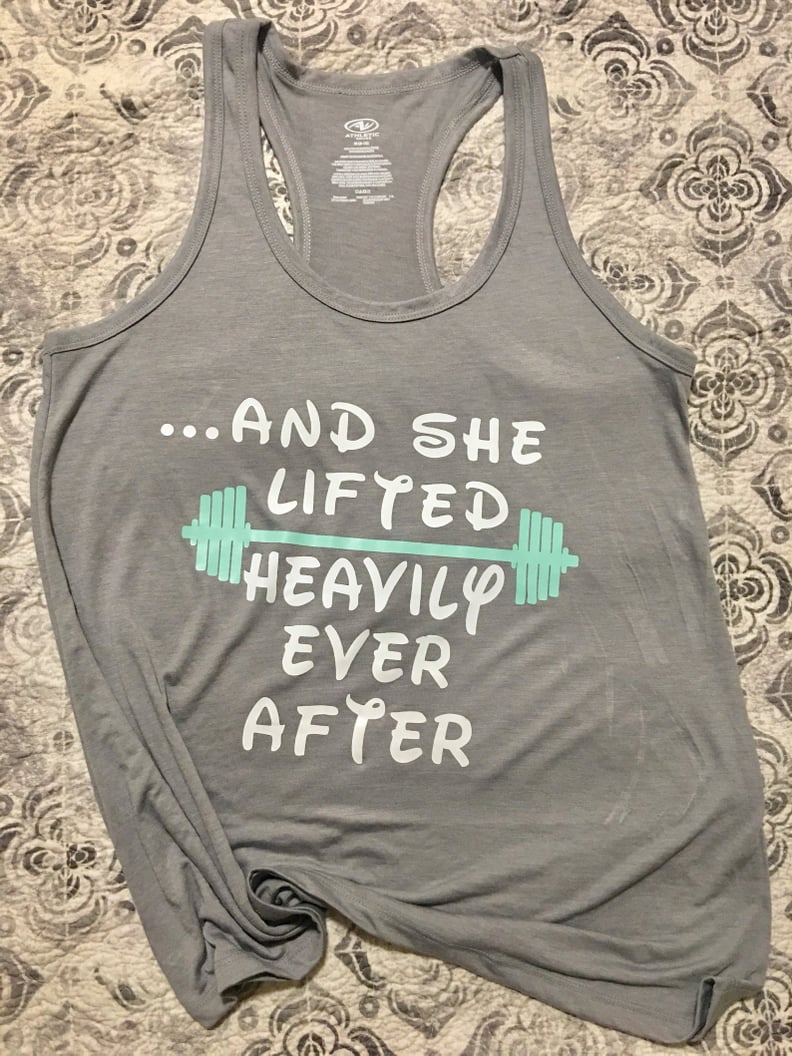 "And She Lifted Heavily Ever After" Tank