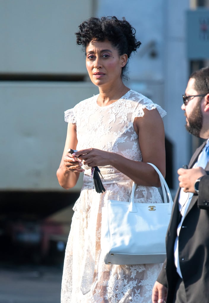 Tracee Ellis Ross's White Boots 2018