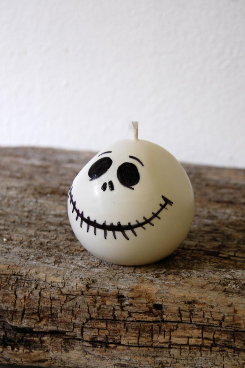 Nightmare Before Christmas Jack Skellington Candle