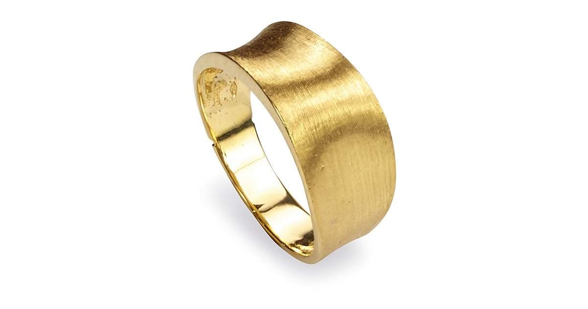 Marco Bicego 18K Yellow Gold Engraved Lunaria Small Band ...