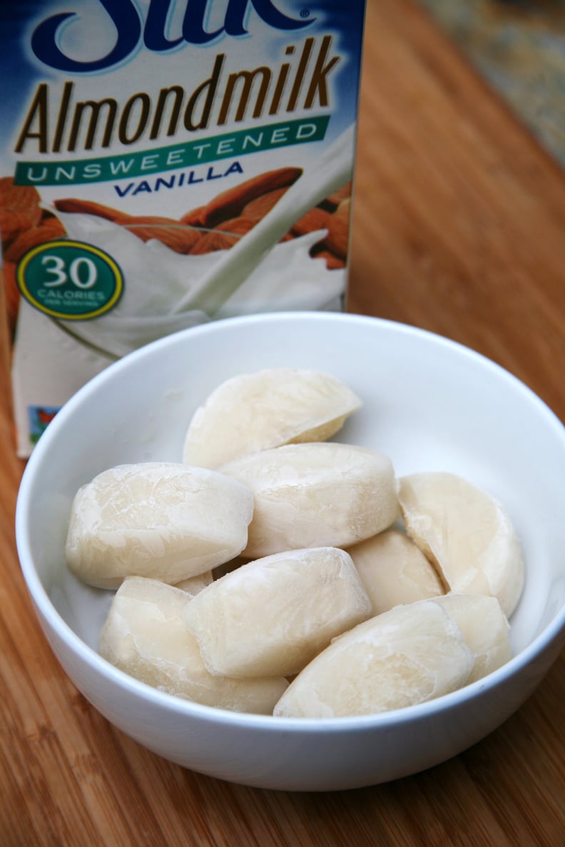Freeze Almond Milk For Quick Smoothies