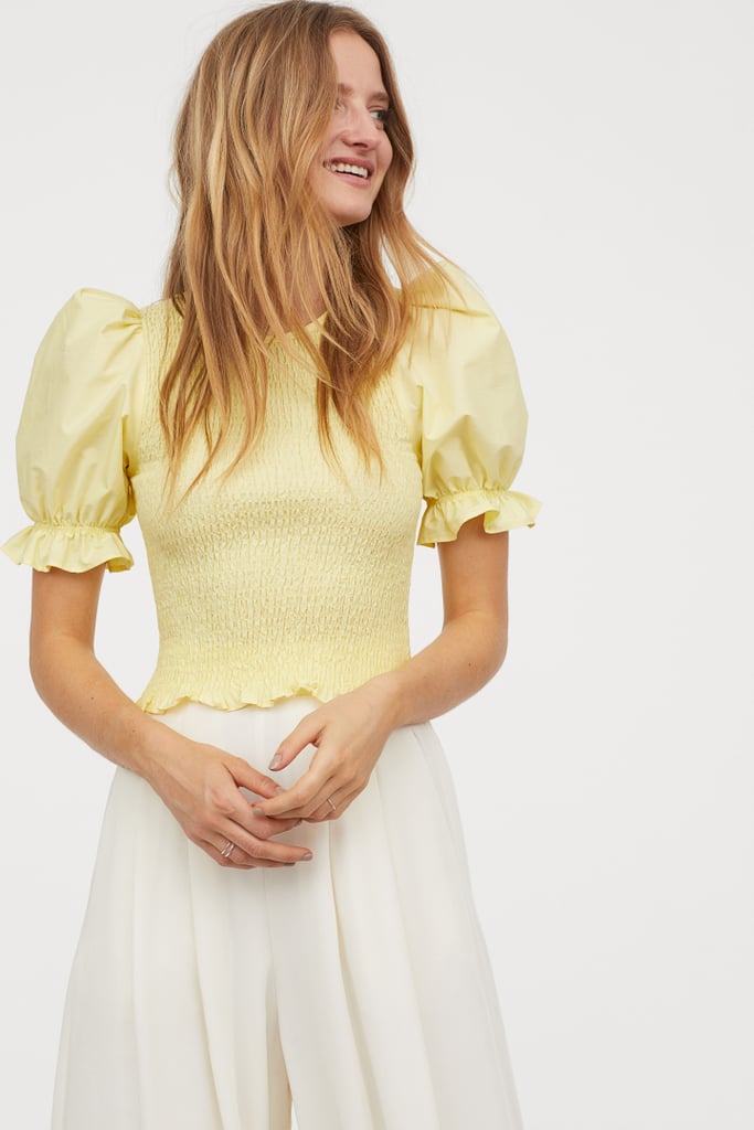 H&M Top with Smocking