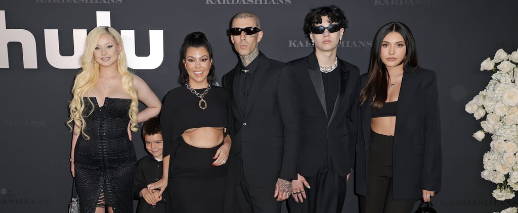Kourtney Kardashian and Travis Barker Blended-Family Photos