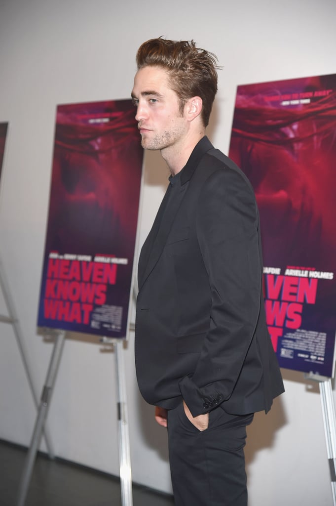 Robert Pattinson at Heaven Knows What Premiere