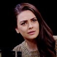 Mila Kunis Totally Catches Ashton Kutcher Lying During Her Hot Ones Interview