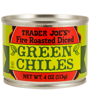 Canned green store chili