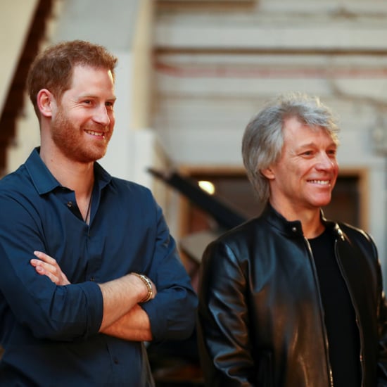 Prince Harry and Jon Bon Jovi Record at Abbey Road Studios