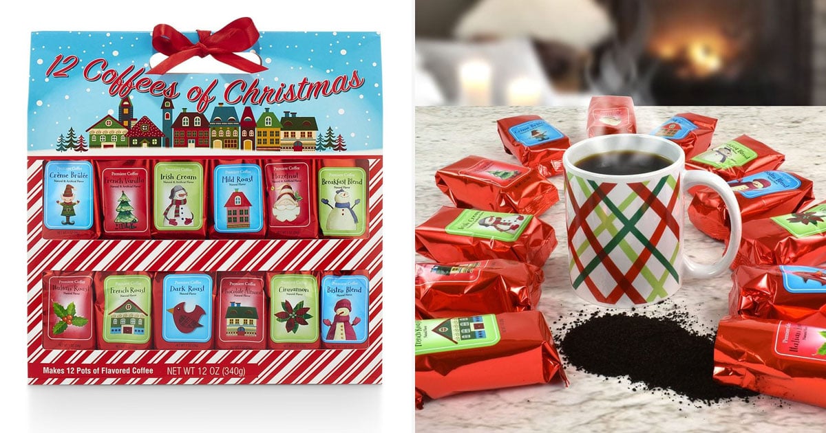 This 12 Coffees of Christmas Set Features Holiday Flavors Like Crème