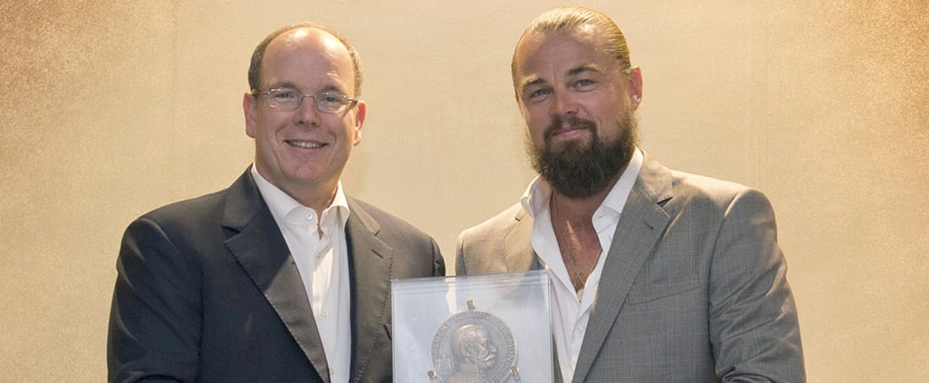 Leonardo DiCaprio Receives Monaco Medal of Mediation 2015
