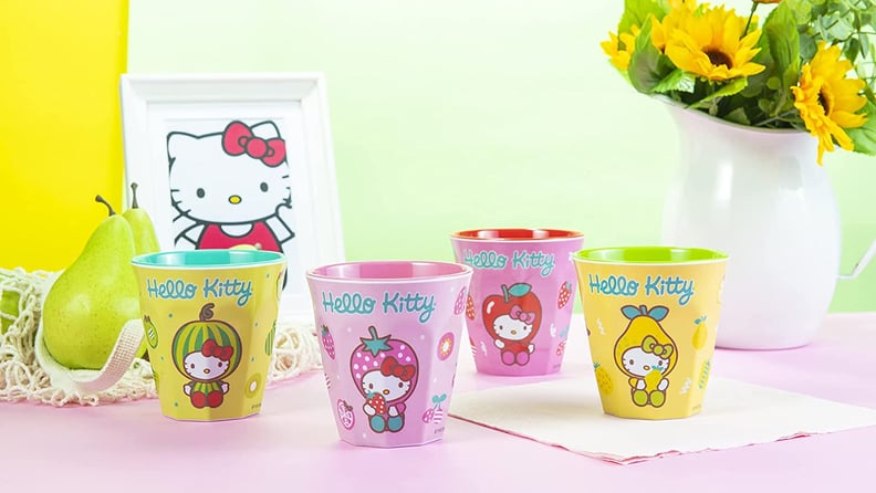 Colorful Shot Glasses: Hello Kitty Nesting Drinkware Set