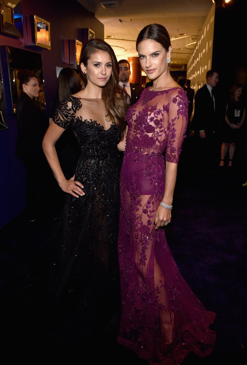 Nina Dobrev and Alessandra Ambrosio