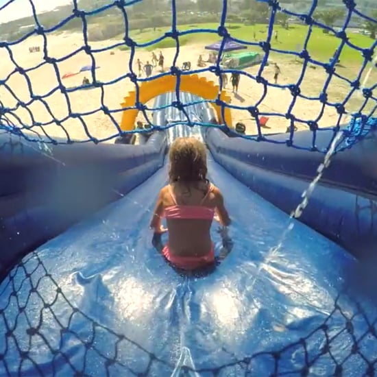 Slip'N Slide That Applies Sunscreen
