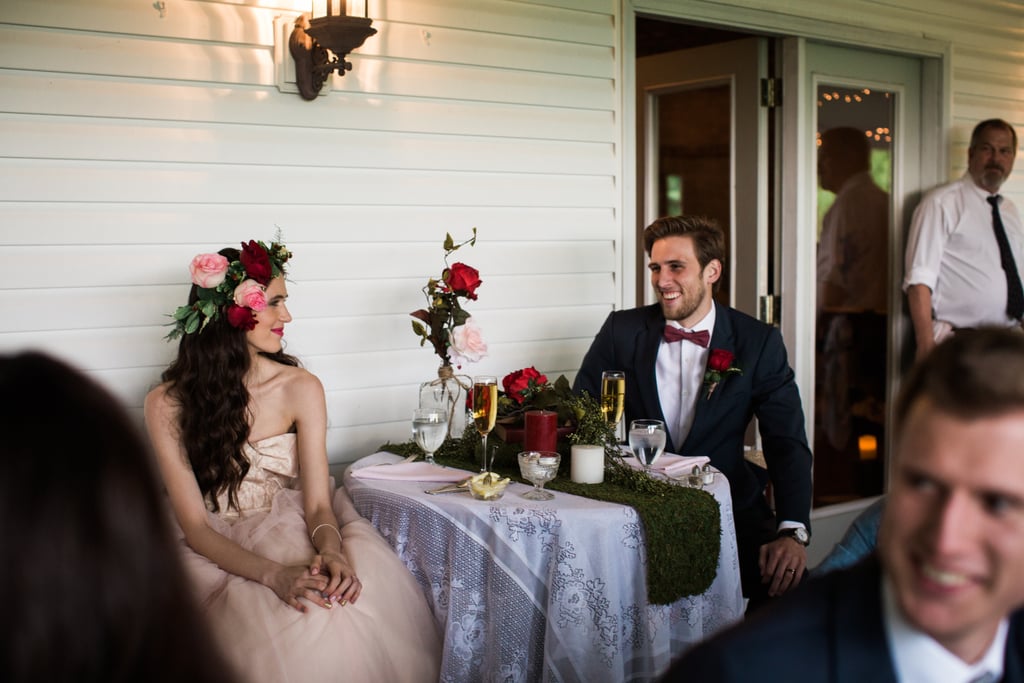 Woodsy Pink Bohemian Wedding