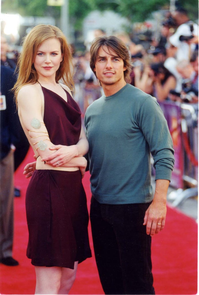 Tom Cruise stepped onto the red carpet with Nicole Kidman for their Eyes Wide Shut premiere in LA in September 1999.