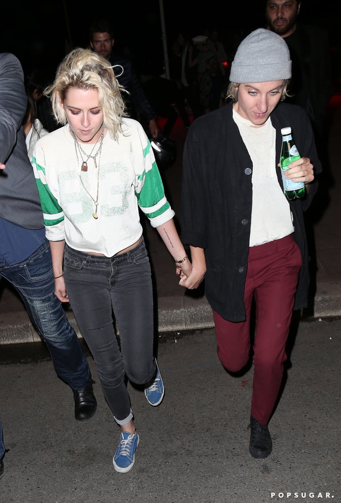 Kristen Stewart and Alicia Cargile Hold Hands in Cannes 2016