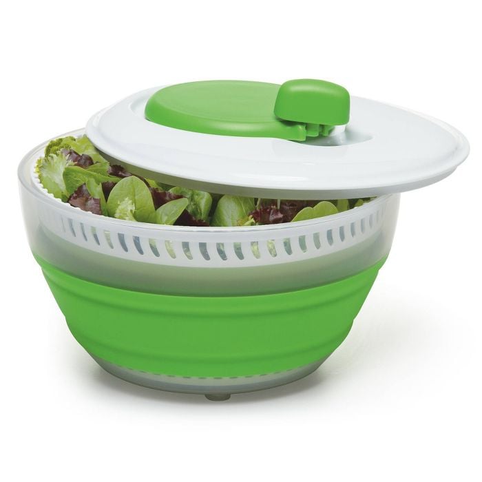 Spin That Salad: Prepworks Collapsible 3qt Salad Spinner
