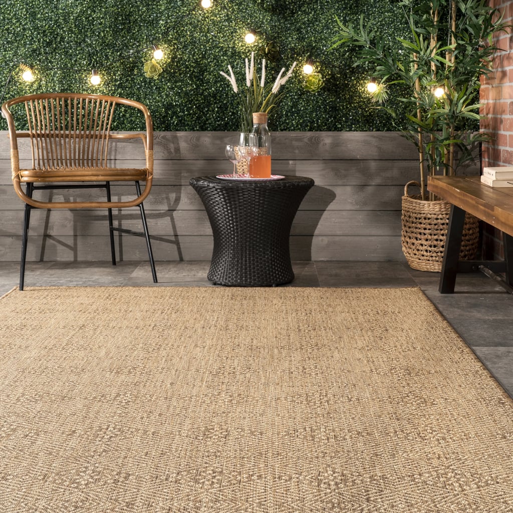 The Best Neutral Rug: Roselyn Geometric Indoor/Outdoor Area Rug