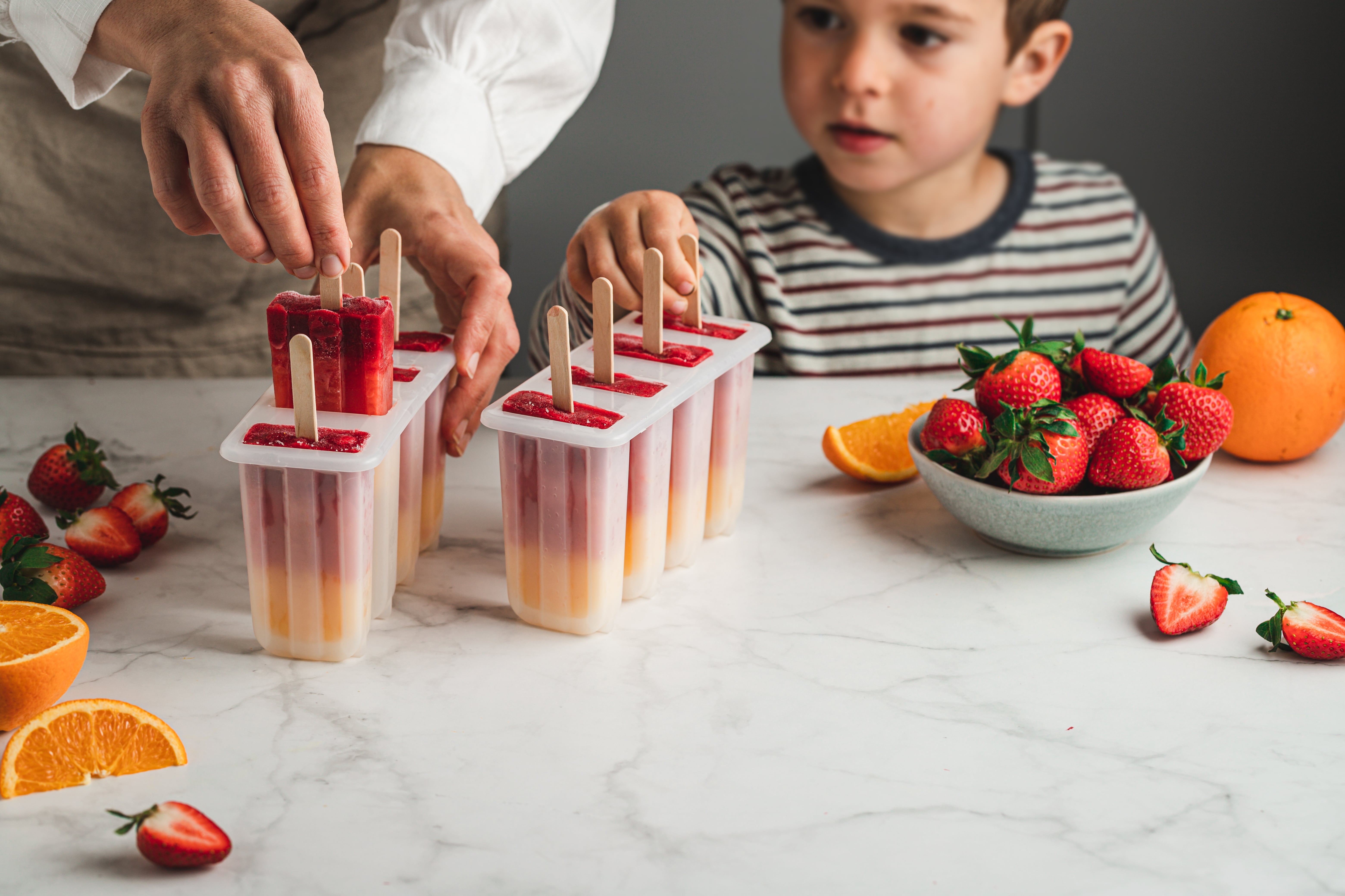 Homemade Fruit Popsicles Recipe for Kids! - What a Good Eater!