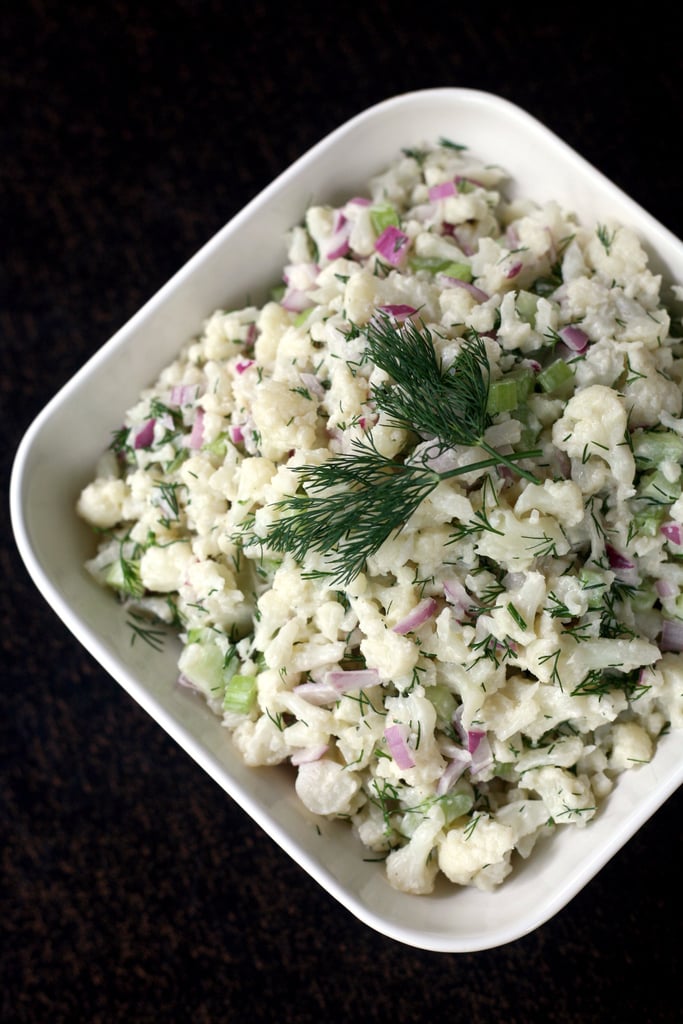 Creamy, Low-Carb Cauliflower "Potato" Salad