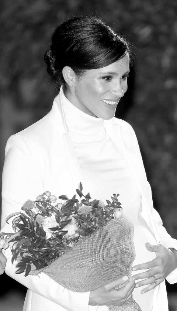 Prince Harry and Meghan Markle Black and White Photos