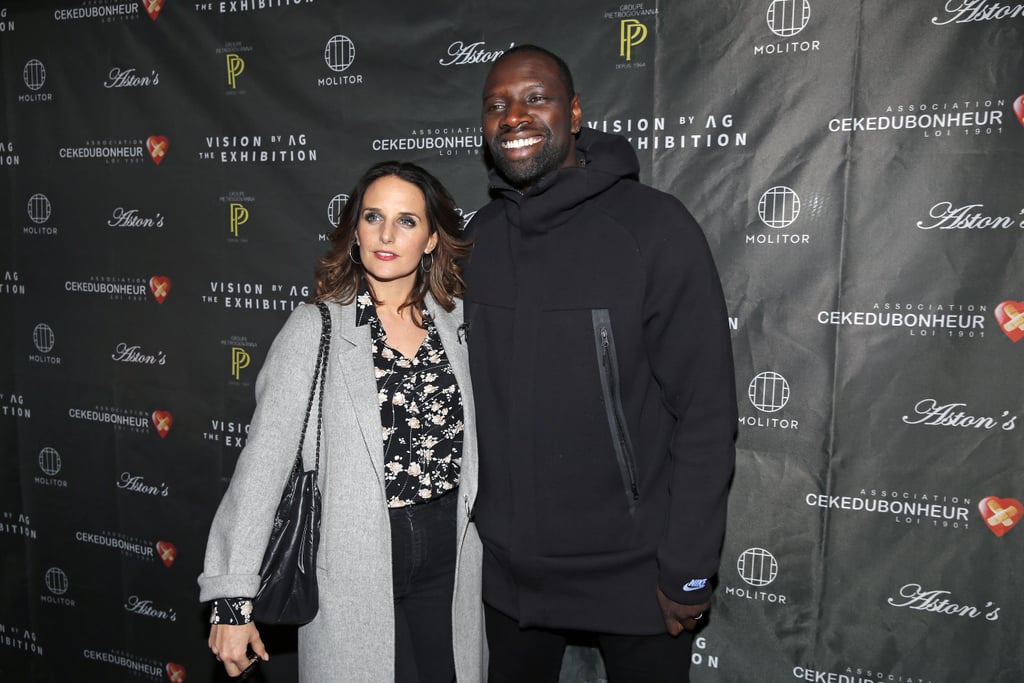 Cute Pictures of Omar Sy and His Wife, Hélène