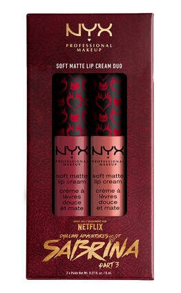 NYX x Chilling Adventures of Sabrina Soft Matte Lip Cream Duos in Fright Club