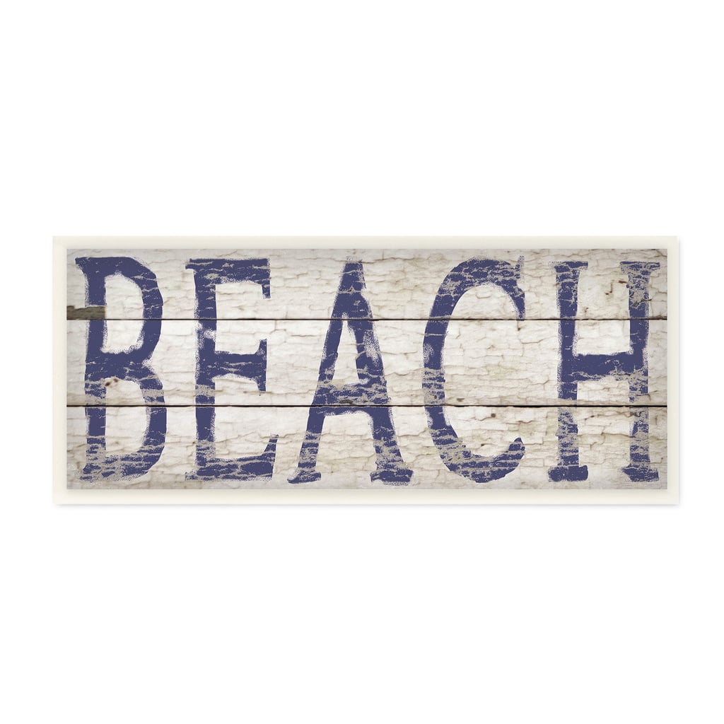 Beach Sign